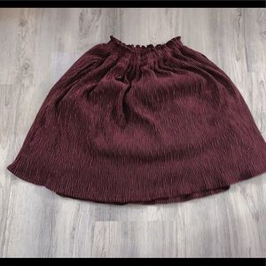 Girl’s fleece skirt